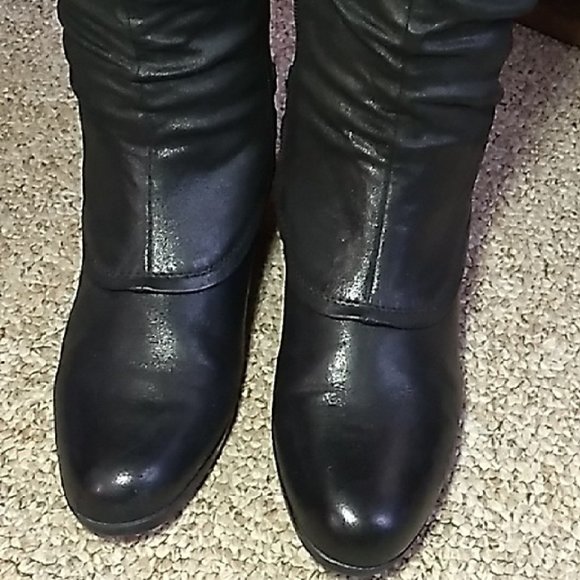 Baretraps Women's Knee High Extra Wide Calf Boots Sz 9 - Picture 5 of 12